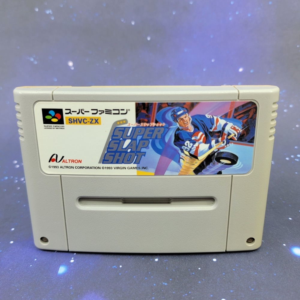 Super Slap Shot (Nintendo Super Famicom) Japanese Video Game 0796
